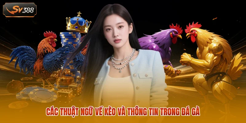 Thuật Ngữ Đá Gà - Tổng Hợp Các Khái Niệm Quan Trọng 3 Các thuật ngữ về kèo và thông tin trong đá gà