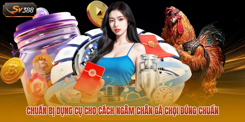 Cách Ngâm Chân Gà Chọi - Bí Quyết Tạo Đôi Chân Thép 2 Chuẩn bị dụng cụ cho cách ngâm chân gà chọi đúng chuẩn